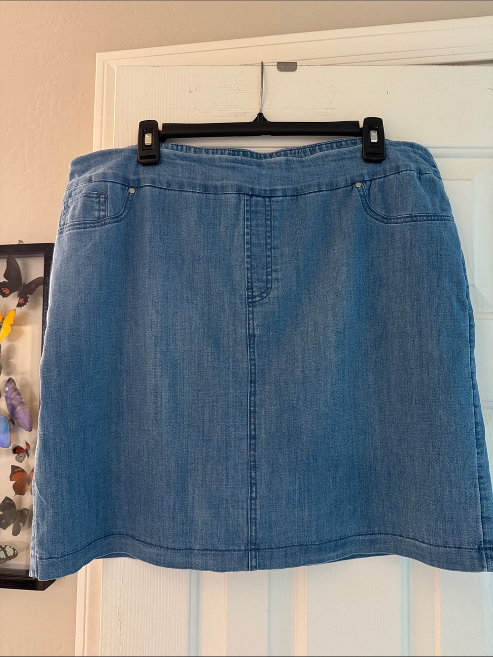 Chico's Soft Denim Skort Size 2.5